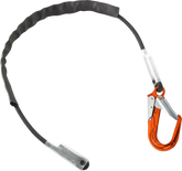 Skylotec 1.5m LORY Rope 11.0mm FS 64 Alloy d/action SCAFF hook Sewn eyelet & protective sleeve (L-0689-1.5)